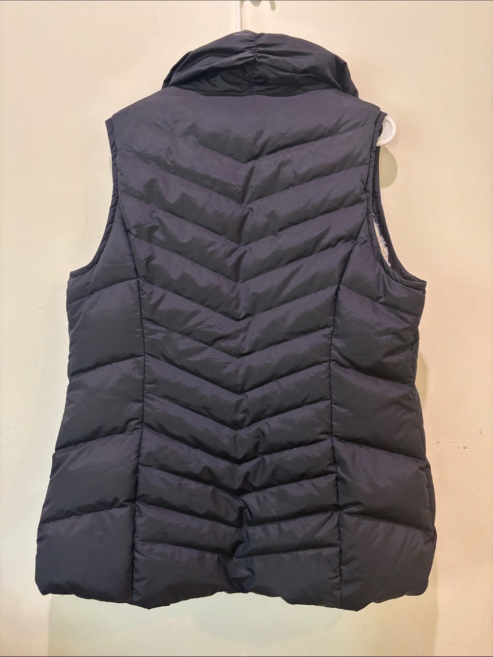 Midnight Blue Eddie Bauer Women's Quilted Lined Down Puffer Vest Size XL - Picture 6 of 6